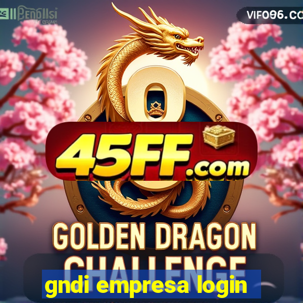 gndi empresa login